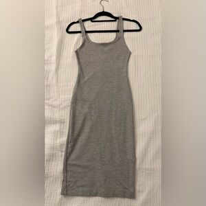 Zara Gray Maxi Dress - size small